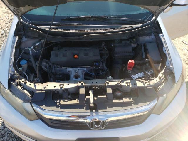 2HGFB2F97CH513009 - 2012 HONDA CIVIC EXL SILVER photo 11