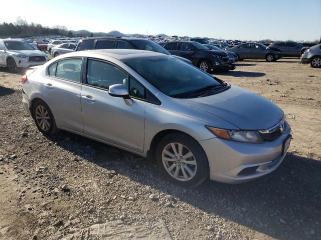 2HGFB2F97CH513009 - 2012 HONDA CIVIC EXL ვერცხლისფერი ფოტო 4