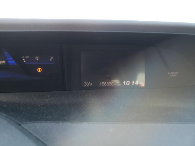 2HGFB2F97CH513009 - 2012 HONDA CIVIC EXL ვერცხლისფერი ფოტო 9