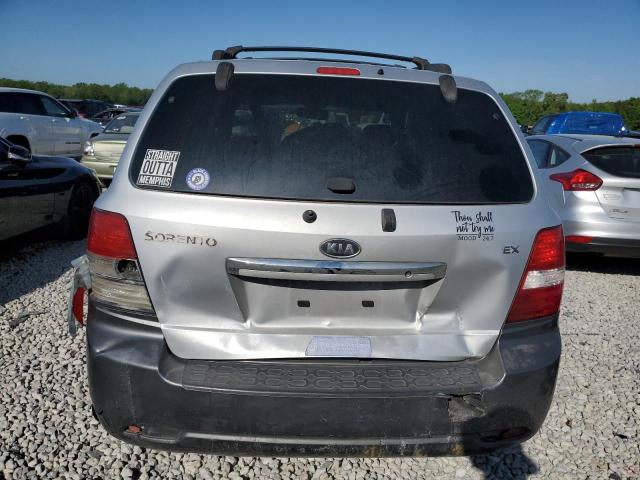 KNDJD736675697821 - 2007 KIA SORENTO EX SILVER photo 6