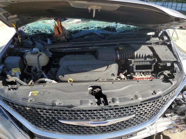 2C4RC1BGXJR192727 - 2018 CHRYSLER PACIFICA TOURING L SILVER photo 12