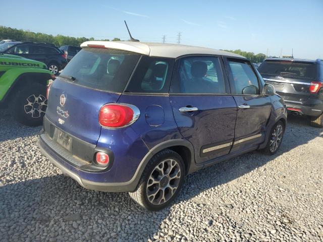 ZFBCFADH0FZ034528 - 2015 FIAT 500L TREKKING BLUE photo 3