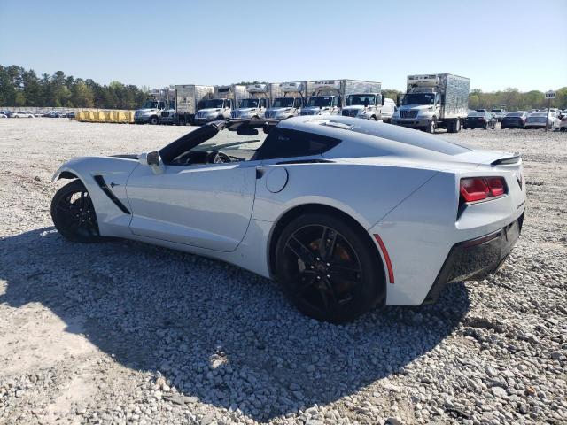 1G1YB2D72K5113706 - 2019 CHEVROLET CORVETTE STINGRAY 1LT GRAY photo 2