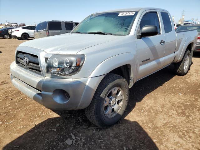 5TETU62N56Z298048 - 2006 TOYOTA TACOMA PRERUNNER ACCESS CAB SILVER photo 1