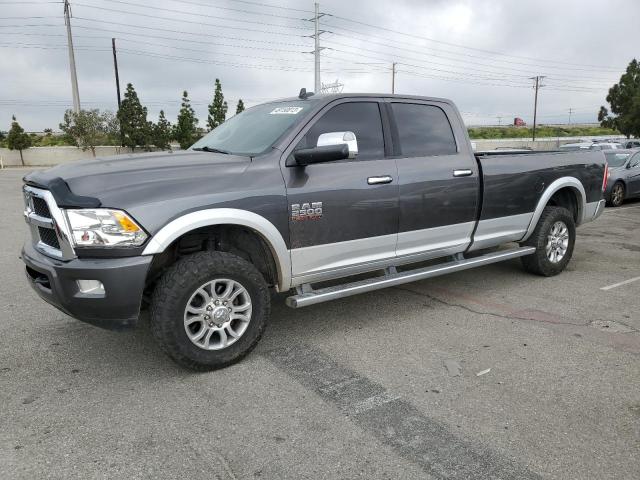 3C6UR5KL9FG614374 - 2015 RAM 2500 LARAMIE GRAY photo 1