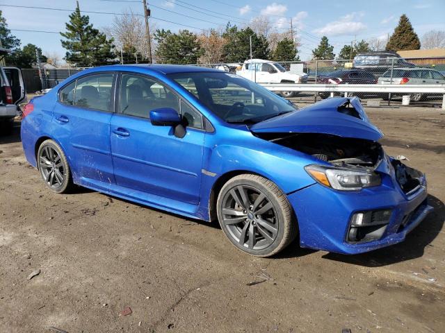 JF1VA1J68H9822876 - 2017 SUBARU WRX LIMITED BLUE photo 4