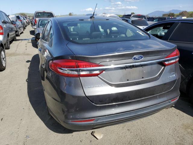 3FA6P0LU8JR277667 - 2018 FORD FUSION SE HYBRID GRAY photo 6