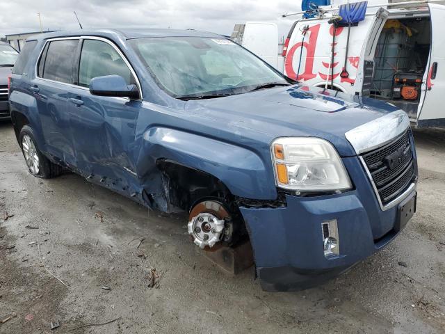 2GKALMEKXC6257129 - 2012 GMC TERRAIN SLE BLUE photo 4