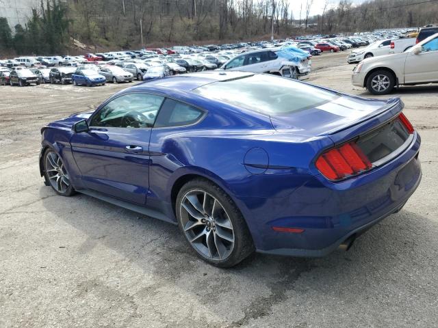 1FA6P8TH4G5305915 - 2016 FORD MUSTANG BLUE photo 2