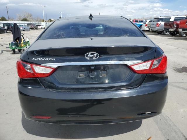 5NPEB4ACXCH379242 - 2012 HYUNDAI SONATA GLS BLACK photo 6