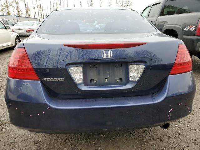 1HGCM56386A091314 - 2006 HONDA ACCORD SE BLUE photo 6