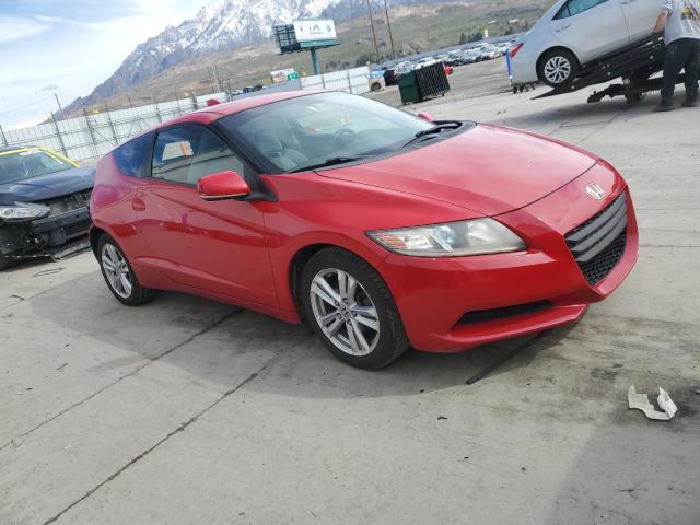 JHMZF1D45BS015723 - 2011 HONDA CR-Z RED photo 4