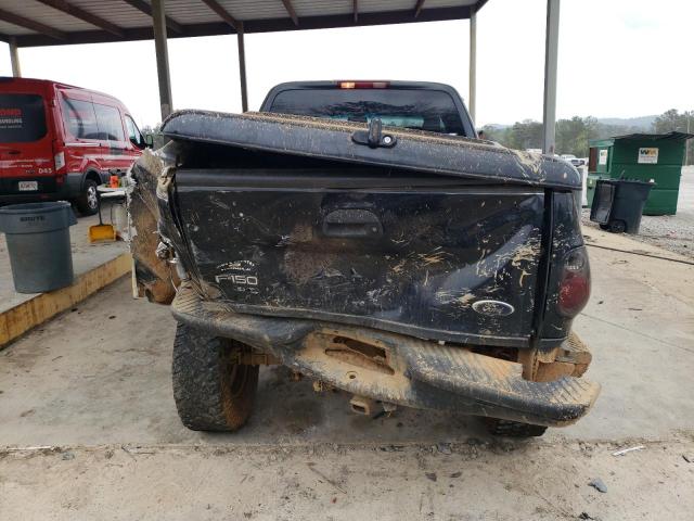 1FTRX08L93KB16968 - 2003 FORD F150 4WD BLACK photo 6