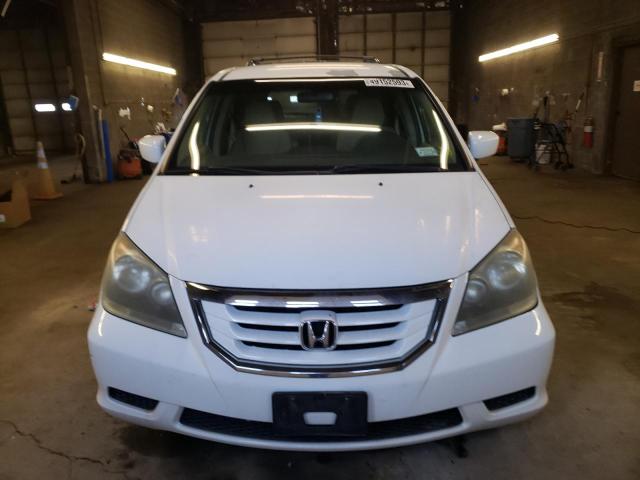 5FNRL38428B044957 - 2008 HONDA ODYSSEY EX WHITE photo 5