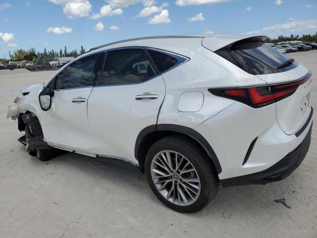 JTJGKCEZ6N5000481 - 2022 LEXUS NX 350H WHITE photo 2