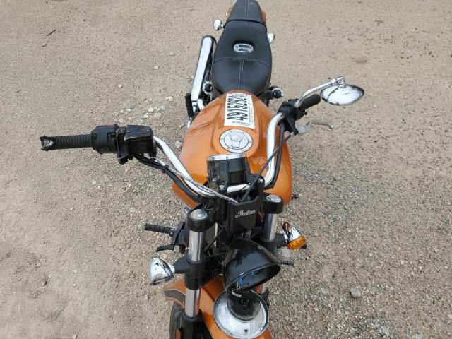 56KMSA004P3195296 - 2023 INDIAN MOTORCYCLE CO. SCOUT ABS ORANGE photo 5