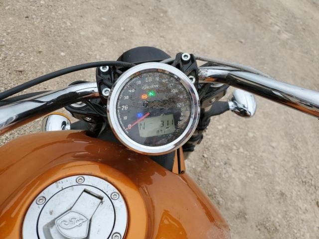 56KMSA004P3195296 - 2023 INDIAN MOTORCYCLE CO. SCOUT ABS ORANGE photo 7