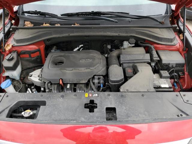 5NMS23AD9LH285453 - 2020 HYUNDAI SANTA FE SE RED photo 12