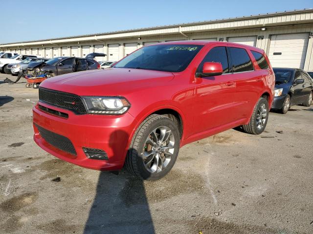 1C4RDJDGXKC825019 - 2019 DODGE DURANGO GT RED photo 1