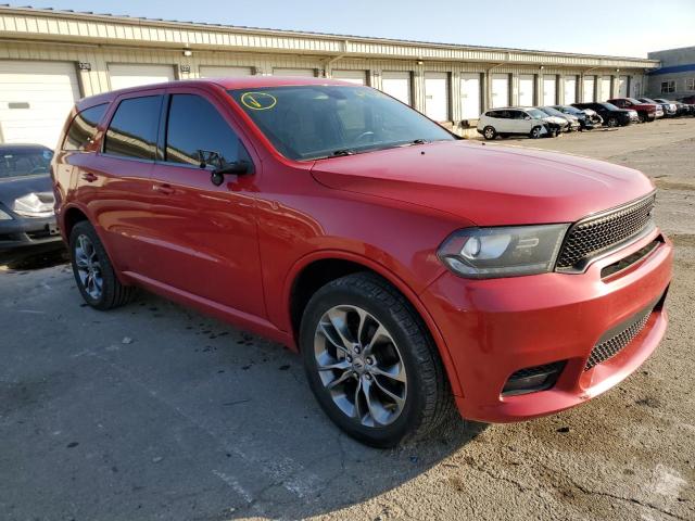 1C4RDJDGXKC825019 - 2019 DODGE DURANGO GT RED photo 4