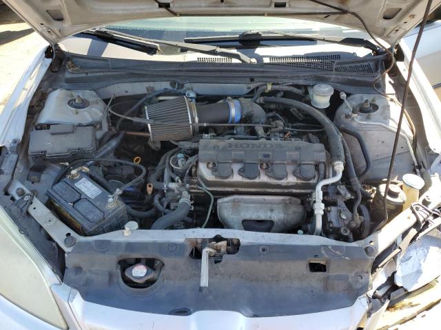 2HGES16345H585158 - 2005 HONDA CIVIC DX VP SILVER photo 11