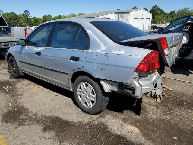 2HGES16345H585158 - 2005 HONDA CIVIC DX VP SILVER photo 2