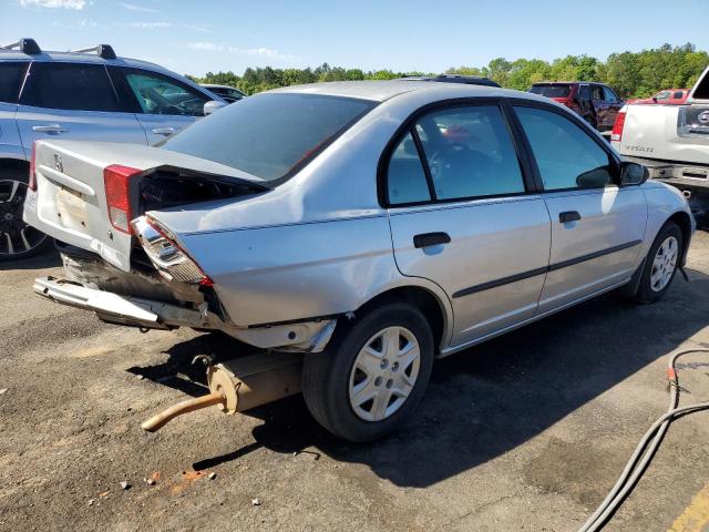2HGES16345H585158 - 2005 HONDA CIVIC DX VP SILVER photo 3