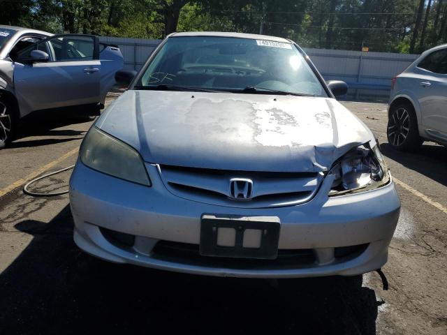 2HGES16345H585158 - 2005 HONDA CIVIC DX VP SILVER photo 5