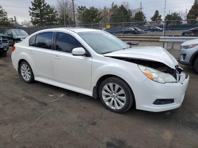 4S3BMCK61C3018557 - 2012 SUBARU LEGACY 2.5I LIMITED WHITE photo 4