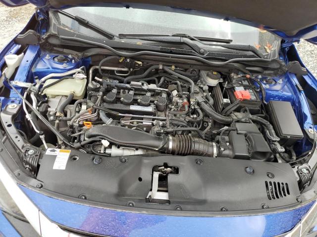 JHMFC1F38JX020710 - 2018 HONDA CIVIC EX BLUE photo 11