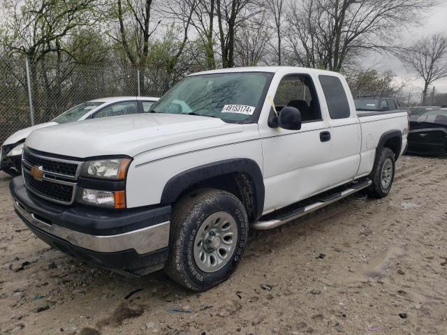 1GCEK19V76Z149255 - 2006 CHEVROLET SILVERADO K1500 WHITE photo 1