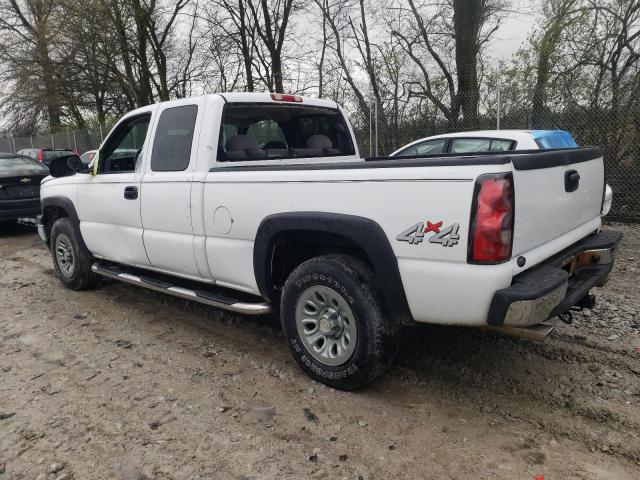 1GCEK19V76Z149255 - 2006 CHEVROLET SILVERADO K1500 WHITE photo 2