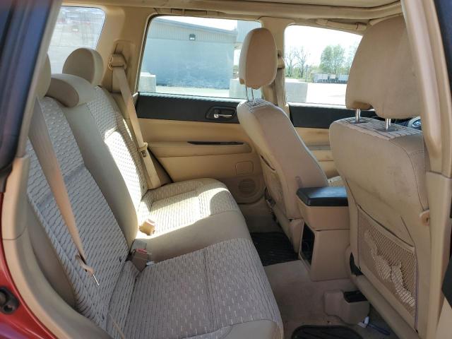 JF1SG65655H719909 - 2005 SUBARU FORESTER 2.5XS Бордовый фото 11