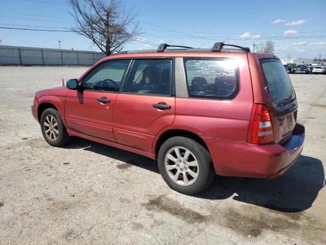 JF1SG65655H719909 - 2005 SUBARU FORESTER 2.5XS Бордовый фото 2