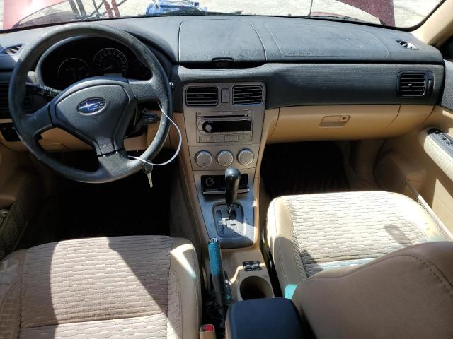 JF1SG65655H719909 - 2005 SUBARU FORESTER 2.5XS Бордовый фото 8