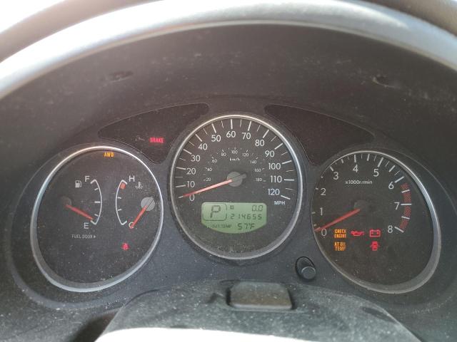 JF1SG65655H719909 - 2005 SUBARU FORESTER 2.5XS Бордовый фото 9