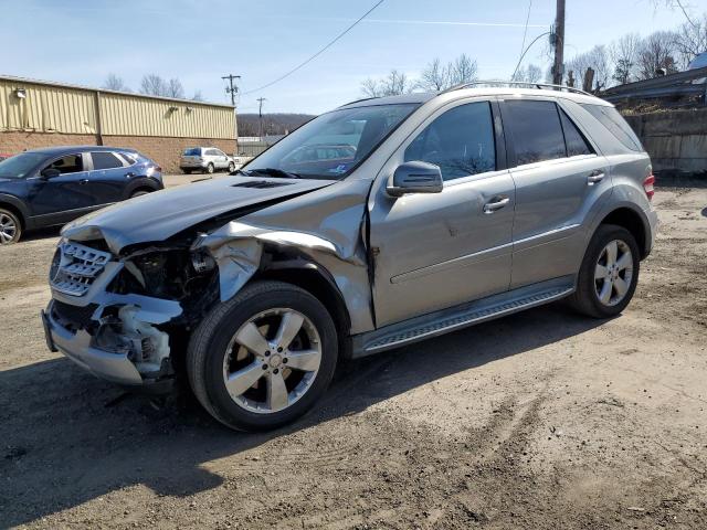 4JGBB8GB1BA671517 - 2011 MERCEDES-BENZ ML 350 4MATIC GRAY photo 1