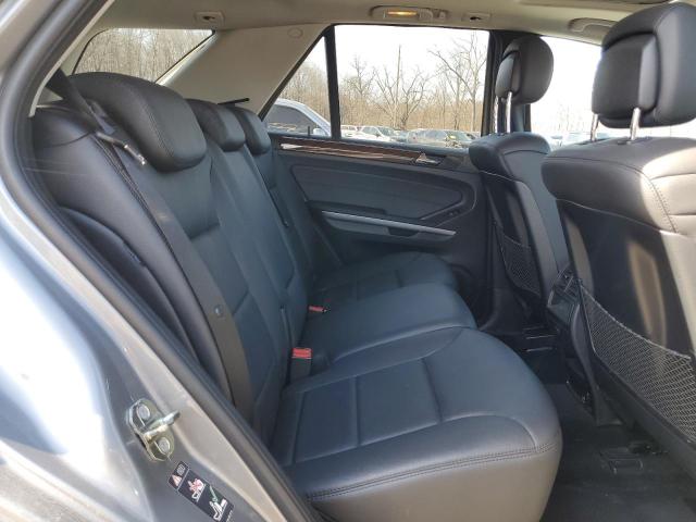 4JGBB8GB1BA671517 - 2011 MERCEDES-BENZ ML 350 4MATIC GRAY photo 11