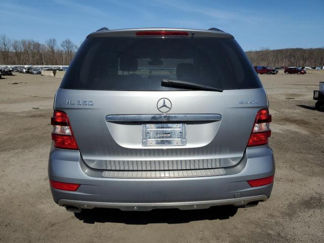 4JGBB8GB1BA671517 - 2011 MERCEDES-BENZ ML 350 4MATIC GRAY photo 6