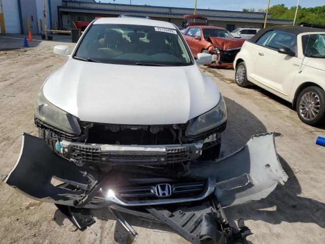 1HGCR6F34FA008548 - 2015 HONDA ACCORD HYBRID WHITE photo 5