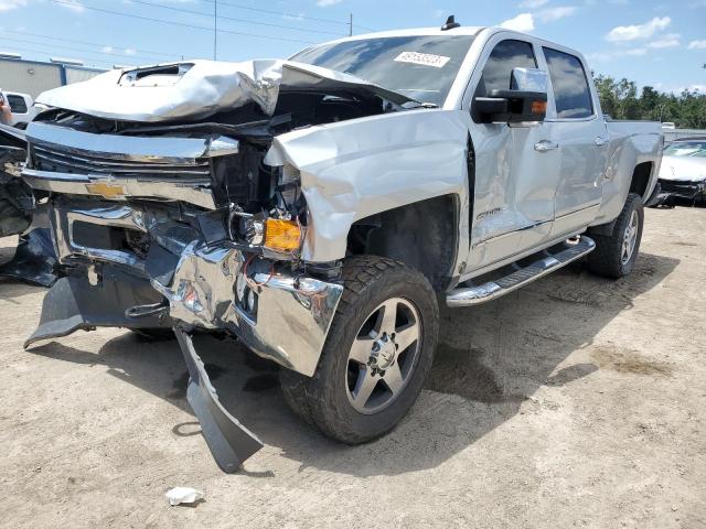 1GC1KTEY8KF279907 - 2019 CHEVROLET SILVERADO K2500 HEAVY DUTY LTZ SILVER photo 1