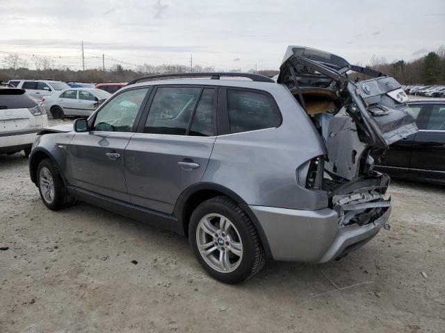 WBXPA93476WG88797 - 2006 BMW X3 3.0I SILVER photo 2