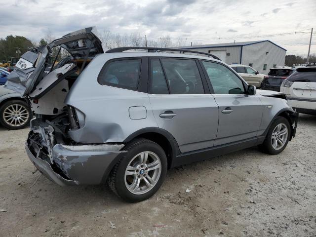 WBXPA93476WG88797 - 2006 BMW X3 3.0I SILVER photo 3