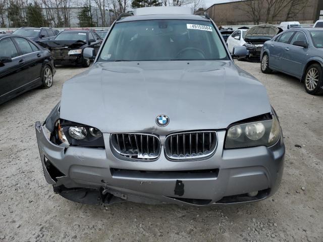 WBXPA93476WG88797 - 2006 BMW X3 3.0I SILVER photo 5