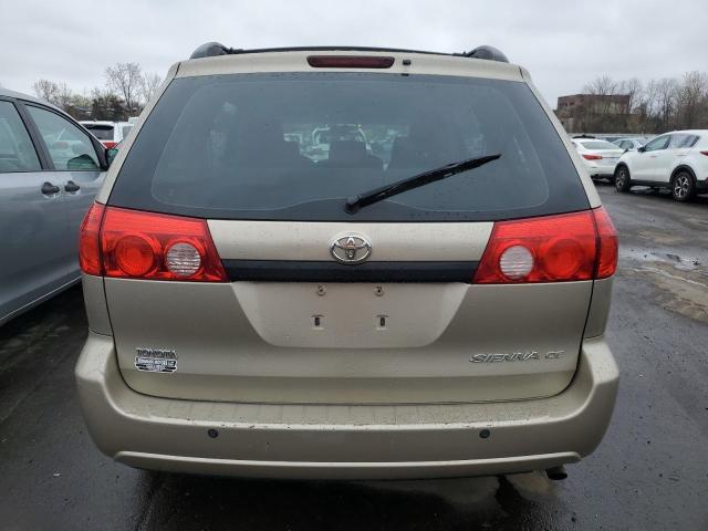 5TDKK4CC9AS289183 - 2010 TOYOTA SIENNA CE TAN photo 6