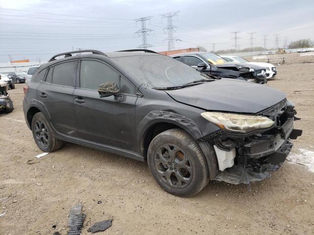 JF2GTHSC1MH253963 - 2021 SUBARU CROSSTREK SPORT BLACK photo 4