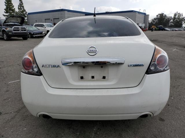 1N4CL2AP7AC170826 - 2010 NISSAN ALTIMA HYBRID WHITE photo 6