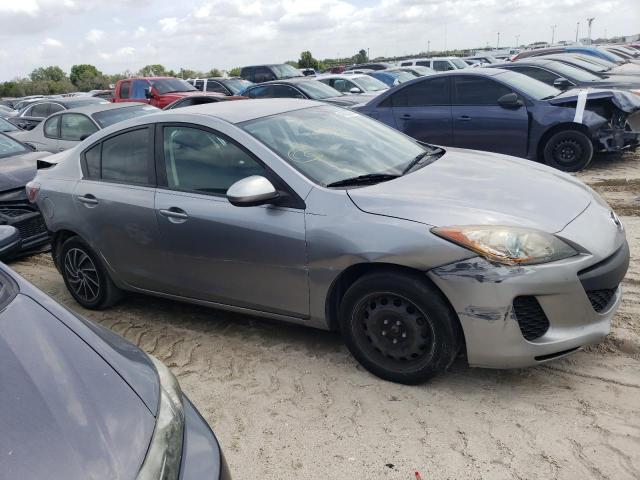 JM1BL1U75D1846296 - 2013 MAZDA 3 I GRAY photo 4