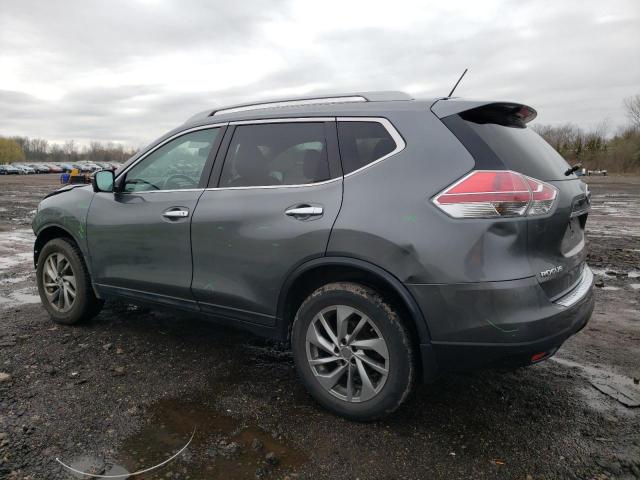 5N1AT2MV2FC812187 - 2015 NISSAN ROGUE S GRAY photo 2