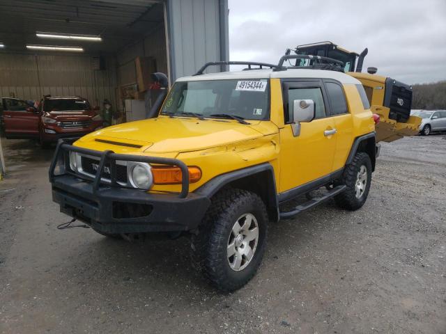 JTEBU11F670030017 - 2007 TOYOTA FJ CRUISER YELLOW photo 1